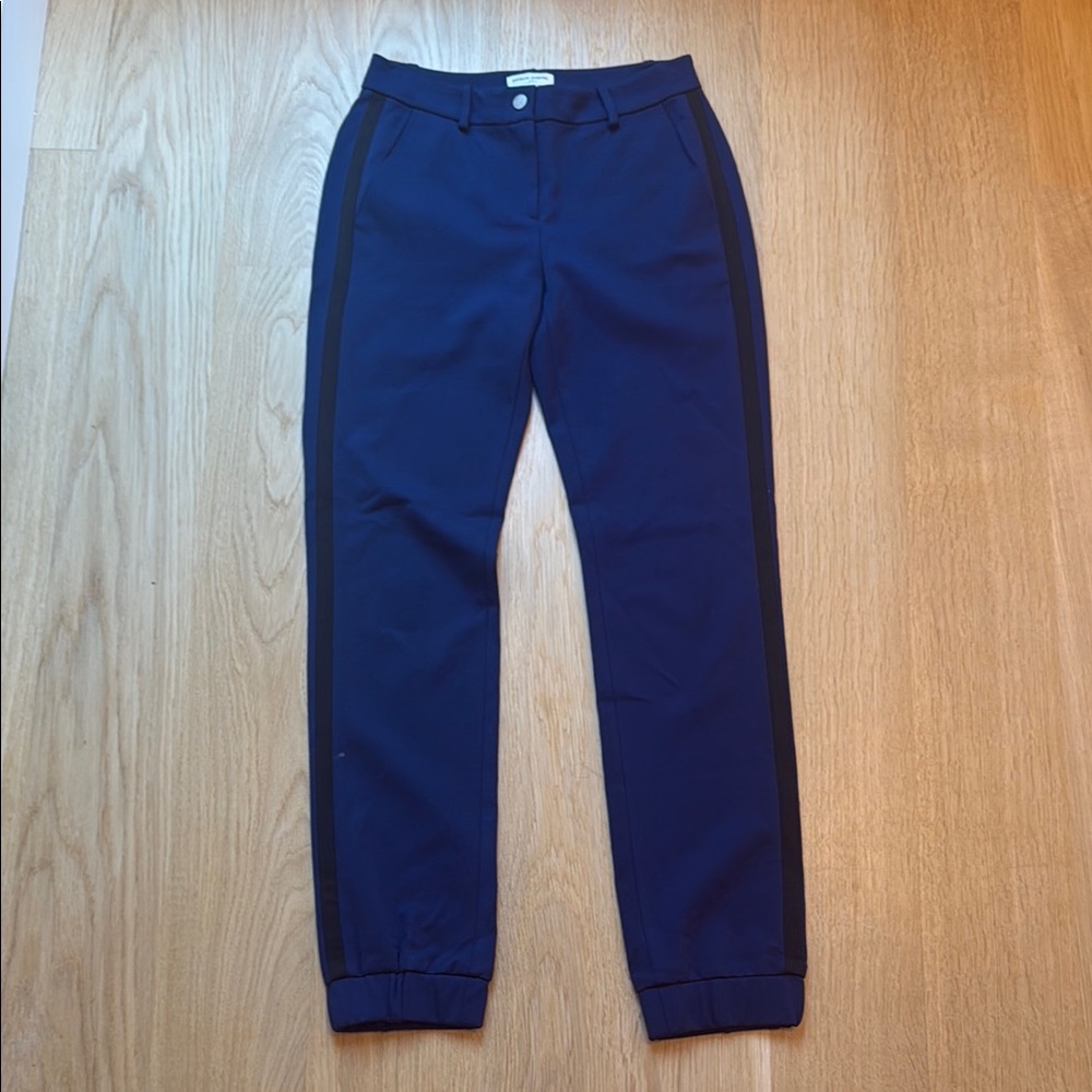 Public School Blue and Black Chinos